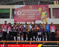 PERTANDINGAN FUTSAL TERBUKA PIALA DATUK BANDAR MAJLIS BANDARAYA SEREMBAN SEMPENA HARI SUKAN NEGARA 2024