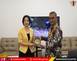 KUNJUNGAN HORMAT DELEGASI DARIPADA SHANGHAI PUDONG NEW AREA CIVIL AFFAIRS