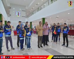 SELAMAT BERJUANG SKUAD TENPIN BOLING MBS DI SUKAN MALA