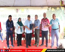 PROGRAM PEMBUDAYAAN LANDSKAP 2024 MOH GOTONG ROYONG HARI CUCI MALAYSIA SAMBIL TANAM POKOK, DATARAN LOBAK "HIJAUKAN LOBAK"