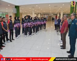 SELAMAT BERJUANG SKUAD BOLA SEPAK & BOLA JARING MBS DI SUKAN MALA