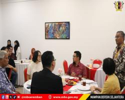 KUNJUNGAN HORMAT DELEGASI DARIPADA SHANGHAI PUDONG NEW AREA CIVIL AFFAIRS