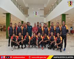 SELAMAT BERJUANG SKUAD BOLA SEPAK & BOLA JARING MBS DI SUKAN MALA