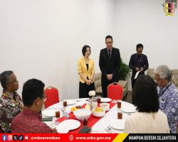 KUNJUNGAN HORMAT DELEGASI DARIPADA SHANGHAI PUDONG NEW AREA CIVIL AFFAIRS