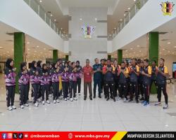 SELAMAT BERJUANG SKUAD BOLA SEPAK & BOLA JARING MBS DI SUKAN MALA