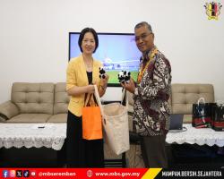 KUNJUNGAN HORMAT DELEGASI DARIPADA SHANGHAI PUDONG NEW AREA CIVIL AFFAIRS