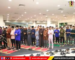 MAJLIS PERKONGSIAN ILMU USRAH BULANAN ANJURAN PEJABAT MENTERI BESAR NEGERI SEMBILAN