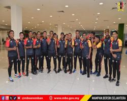 SELAMAT BERJUANG SKUAD BOLA SEPAK & BOLA JARING MBS DI SUKAN MALA