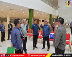 LAWATAN KERJA MAJLIS PERBANDARAN MANJUNG KE MBS