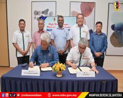 MAJLIS MENANDATANGANI MEMORANDUM PERSEFAHAM DI ANTARA MAJLIS BANDARAYA SEREMBAN BERSAMA GD HOLDINGS SDN BHD