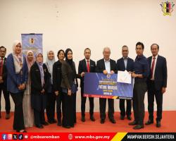 MAJLIS PENYAMPAIAN HADIAH PERTANDINGAN KIK 2024 PERINGKAT MBS