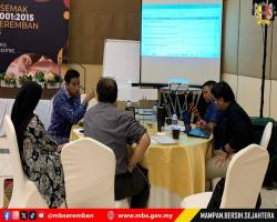 BENGKEL SENARAI SEMAK PROSEDUR MS ISO 9001  2015 MAJLIS BANDARAYA SEREMBAN TAHUN 2025