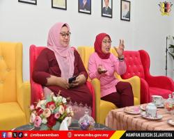 KUNJUNGAN HORMAT MAJLIS BANDARAYA SEREMBAN KE ATAS PENGARAH JABATAN PENYIARAN NEGERI SEMBILAN