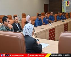 LAWATAN KERJA DARIPADA MAJLIS BANDARAYA SEBERANG PERAI (MBSP) BERKENAAN PENGURUSAN RUMAH PANGSA PPR PAROI