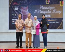 PERTANDINGAN & PERTUNJUKAN KUCING SEMPENA ULANG TAHUN KE-5 MAJLIS BANDARAYA SEREMBAN 2025
