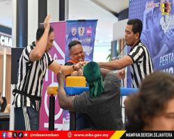 PERTANDINGAN GUSTI LENGAN TERBUKA JEMPUTAN ASEAN MAJLIS BANDARAYA SEREMBAN 2025