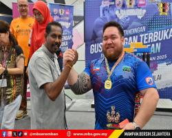 PERTANDINGAN GUSTI LENGAN TERBUKA JEMPUTAN ASEAN MAJLIS BANDARAYA SEREMBAN 2025