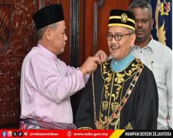 ANGKAT SUMPAH DATUK BANDAR KETIGA MAJLIS BANDARAYA SEREMBAN