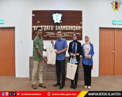 LAWATAN KERJA DELEGASI MAJLIS PERBANDARAN JEMPOL KE MAJLIS BANDARAYA SEREMBAN