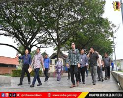 LAWATAN TUAN SETIAUSAHA KE DATARAN NILAI