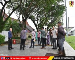 LAWATAN TUAN SETIAUSAHA KE DATARAN NILAI