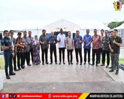 LAWATAN TUAN SETIAUSAHA KE DATARAN NILAI