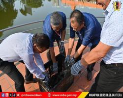 PELEPASAN IKAN SEMPENA CABARAN NGAIL NISMILAN TAMAN TASIK SEREMBAN 2025