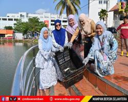 PELEPASAN IKAN SEMPENA CABARAN NGAIL NISMILAN TAMAN TASIK SEREMBAN 2025