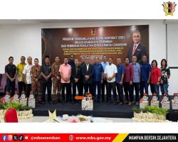 PROGRAM TANGGUNGJAWAB SOSIAL KORPORAT (CSR) MBS BAGI PEMBERIAN PERALATAN GERGAJI RANTAI (CHAINSAW) KEPADA BOMBA, JPKK, KRT DAN NGO UNTUK PASCA PENGURUSAN BENCANA MBS