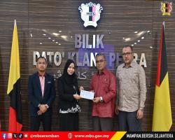 SESI PENYERAHAN SURAT KENAIKAN PANGKAT, PEMANGKUAN DAN KENAIKAN PANGKAT SECARA TIME-BASED (TBK1), MAJLIS BANDARAYA SEREMBAN