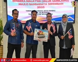 SUMBANGAN BENDERA MALAYSIA (JALUR GEMILANG) SEMPENA PROGRAM KEMBARA MERDEKA AKAR UMBI NEGERI SEMBILAN 2025