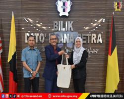 KUNJUNGAN HORMAT DAN LIBAT URUS JAJARAN PAIP GAS DI KAWASAN SEREMBAN OLEH PETRONAS GAS BERHAD