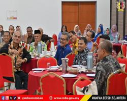 KUNJUNGAN HORMAT LAWATAN DELEGASI DARIPADA PASUKAN TENIS MEJA EKSEKUTIF SUMUT, INDONESIA