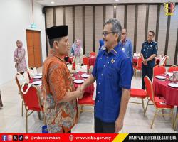 KUNJUNGAN HORMAT LAWATAN DELEGASI DARIPADA PASUKAN TENIS MEJA EKSEKUTIF SUMUT, INDONESIA