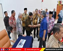 KUNJUNGAN HORMAT LAWATAN DELEGASI DARIPADA PASUKAN TENIS MEJA EKSEKUTIF SUMUT, INDONESIA