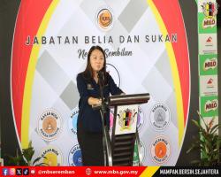 MAJLIS PENYERAHAN PROJEK MENAIK TARAF PAPAN MARKAH (SCOREBOARD) DI PUSAT AKUATIK PAROI