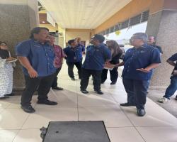 DATUK BANDAR TINJAU KEMUDAHAN BENTENG AMPANGAN DAN PROJEK DEWAN KOMUNITI AMPANGAN