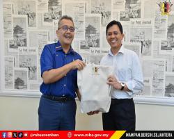 LAWATAN KETUA SETIAUSAHA KEMENTERIAN BELIA DAN SUKAN KE PROJEK MENAIK TARAF STADIUM HOKI TAN SRI DATO’ HAJI MOHD SAID, SEREMBAN 2, NEGERI SEMBILAN 