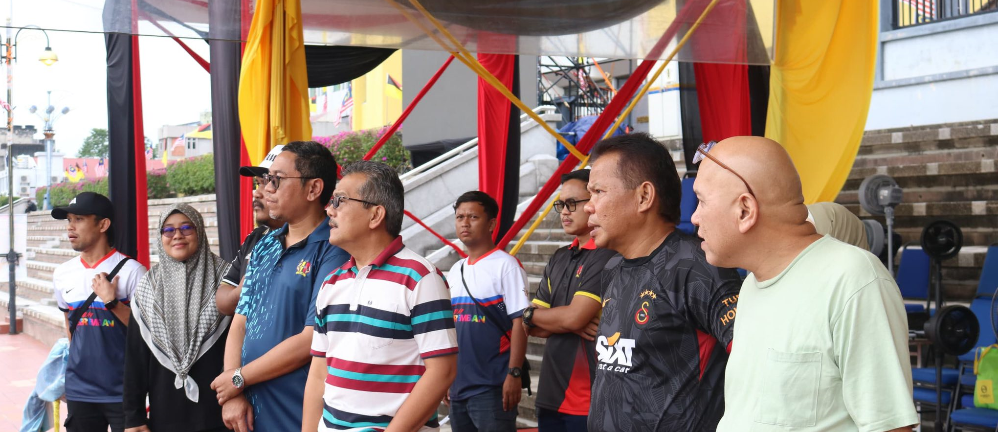 LAWATAN TURUN PADANG DATUK BANDAR